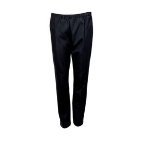 Women's Black Pull On Straight Pants Size M Klaveli NWT